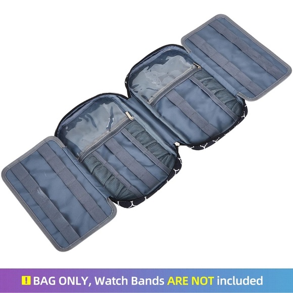 NICOGENA 32 Watch Bands Case, Compatible with Apple, Straps/Access. Organizer - Picture 5 of 8